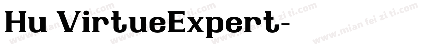 Hu VirtueExpert字体转换